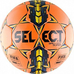 Футбольный мяч SELECT BRILLANT SUPER FIFA ORANGE 
