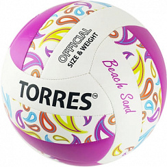 Мяч пляжный Torres Beach Sand Pink V32085b